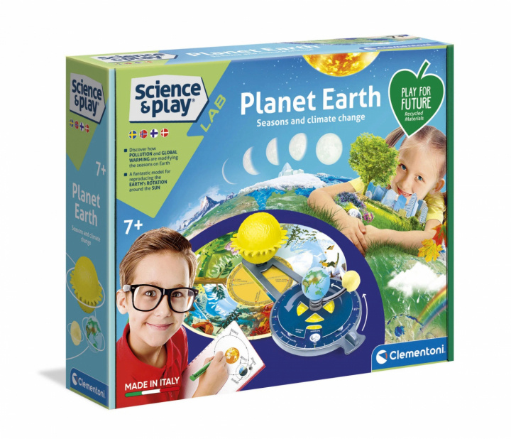 Clementoni Planet Earth Science Kit i gruppen LEGETØJ, BØRN & BABY / Legetøj / Eksperiment og gør det selv hos TP E-commerce Nordic AB (A22436)