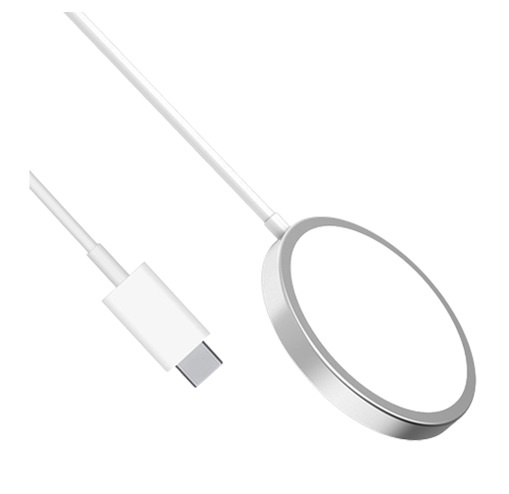 15W MagSafe-oplader til iPhone i gruppen SMARTPHONES & TABLETS / Opladere og kabler / Trådløs Qi oplader hos TP E-commerce Nordic AB (A22444)