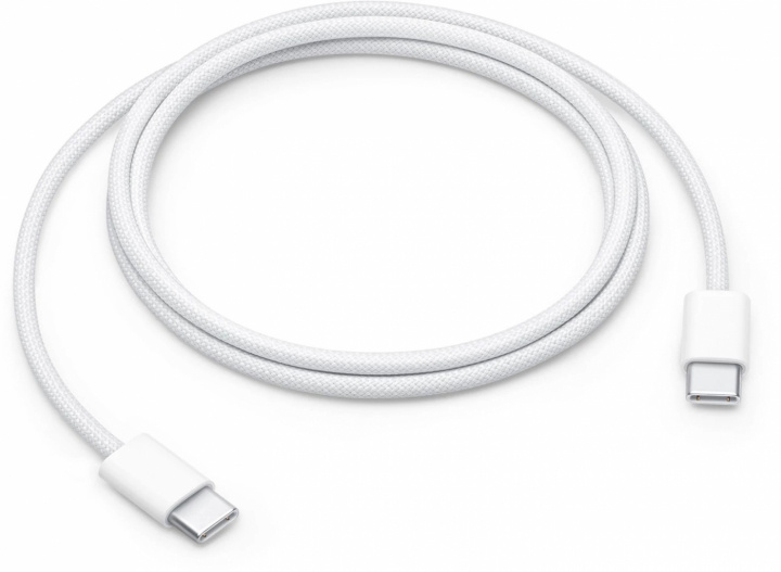 Apple A2795 60W USB-C Flätad laddkabel, 1m, Vit, BULK i gruppen SMARTPHONES & TABLETS / Opladere og kabler / Kabler / Kabler Type C hos TP E-commerce Nordic AB (A22503)