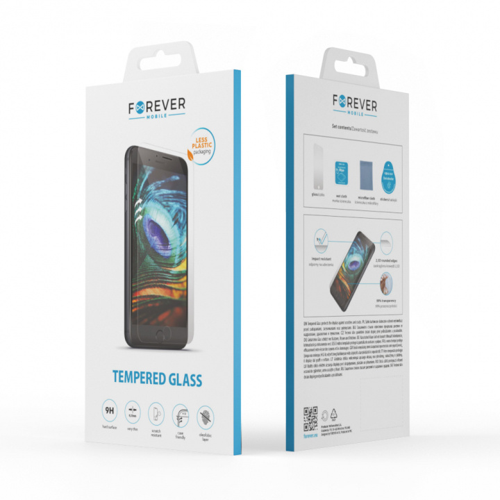 Forever tempered glass 2,5D for iPhone 16 i gruppen SMARTPHONES & TABLETS / Mobil Beskyttelse / Apple / iPhone 16 hos TP E-commerce Nordic AB (A22547)