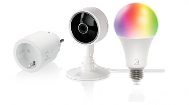 DELTACO SMART HOME Startkit m. Plugg, Kamera och RGB-Lampa i gruppen HJEM, HUS & HAVE / Smart hjem / Smart home systemer hos TP E-commerce Nordic AB (A22561)