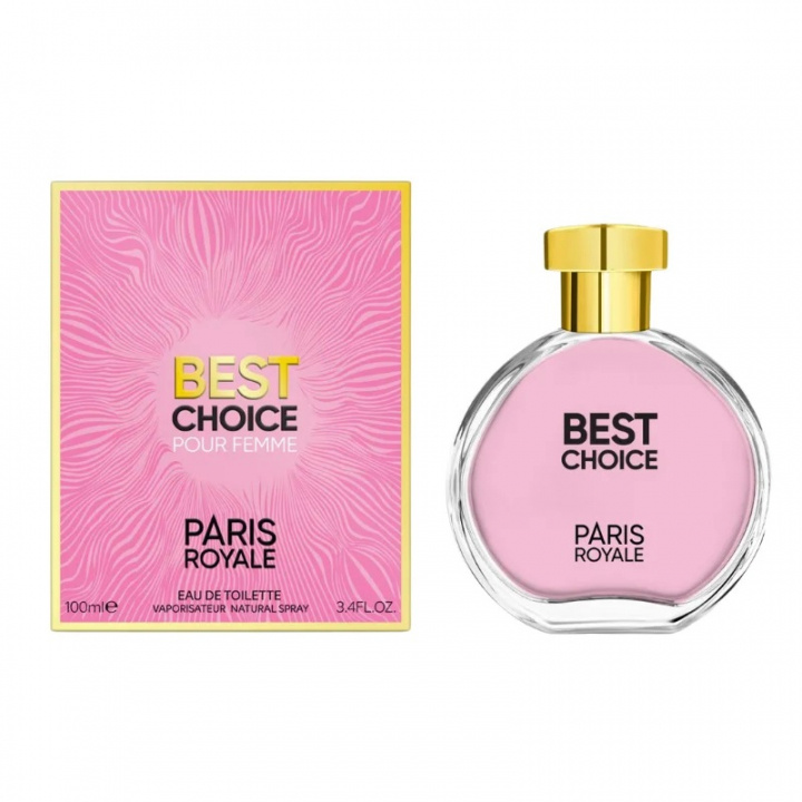 Paris Royale PR004: Best Choice for Woman 100ml EDT i gruppen SKØNHED & HELSE / Duft & Parfume / Parfume / Parfume til hende hos TP E-commerce Nordic AB (A22613)