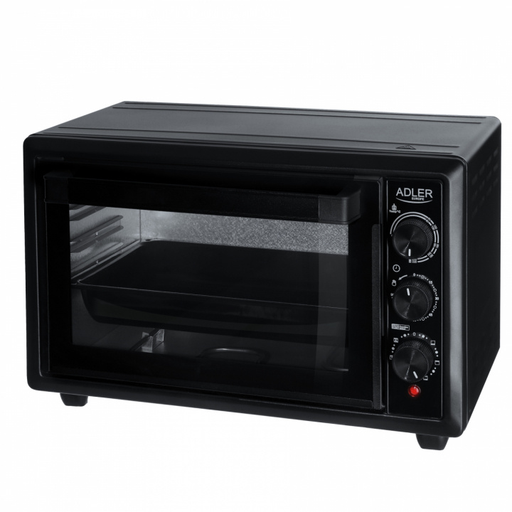 Adler AD 6023 Electric oven 26L i gruppen HJEM, HUS & HAVE / Husholdningsapparater / Miniovne og kogeplader hos TP E-commerce Nordic AB (A22651)