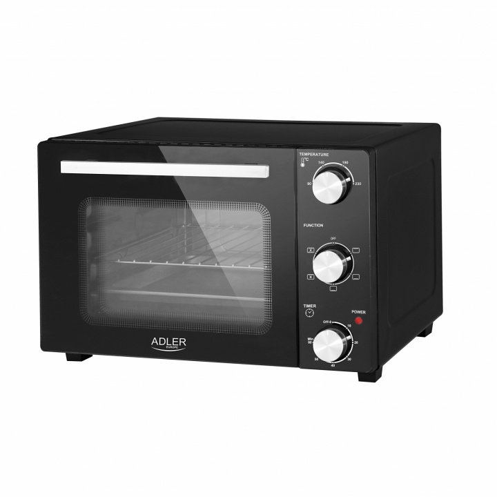 Adler AD 6024 Electric oven 22L i gruppen HJEM, HUS & HAVE / Husholdningsapparater / Miniovne og kogeplader hos TP E-commerce Nordic AB (A22652)