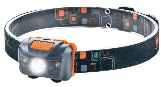 United HL2265 Headlamp Black/Grey/Orange i gruppen SPORT, FRITID & HOBBY / Lommelygter og Pandelygter / Pandelamper hos TP E-commerce Nordic AB (A22681)