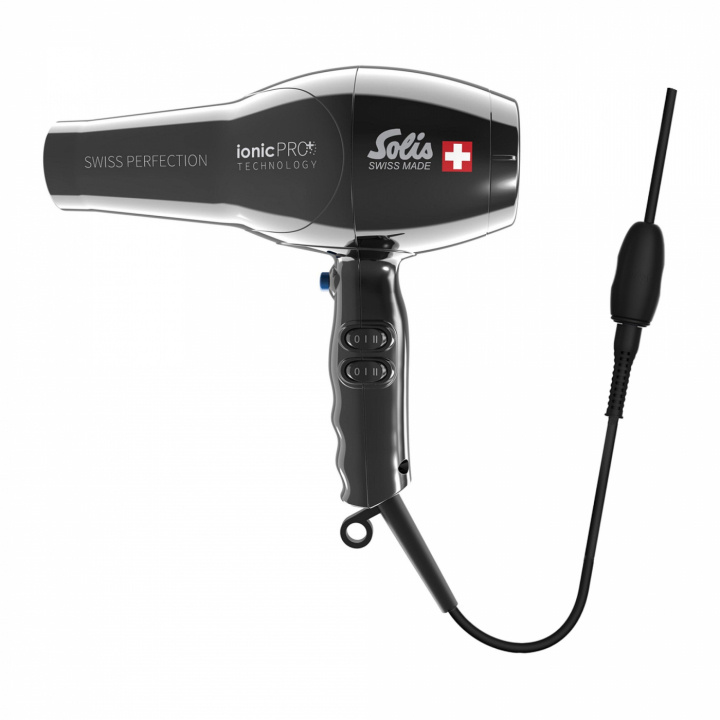 Solis Swiss Perfection 360° IonicPRO Hairdryer i gruppen SKØNHED & HELSE / Hår og styling / Styling værktøjer / Hårtørrere hos TP E-commerce Nordic AB (A22740)