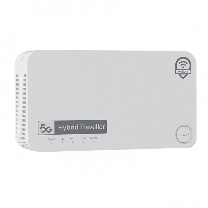 5G Hybrid Traveller Portable Wifi Router for SIM and eSIM i gruppen COMPUTERTILBEHØR / Netværk / Routere hos TP E-commerce Nordic AB (A22749)