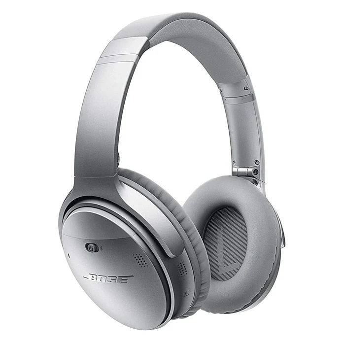 Bose QuietComfort 35 (Series 1), Silver, DEMOEX i gruppen HJEMMEELEKTRONIK / Lyd & billede / Hovedtelefoner & Tilbehør / Hovedtelefoner hos TP E-commerce Nordic AB (A22751)