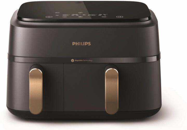 Philips NA352/00 Airfryer med to kurve i gruppen HJEM, HUS & HAVE / Husholdningsapparater / Airfryers & Friture hos TP E-commerce Nordic AB (A22760)