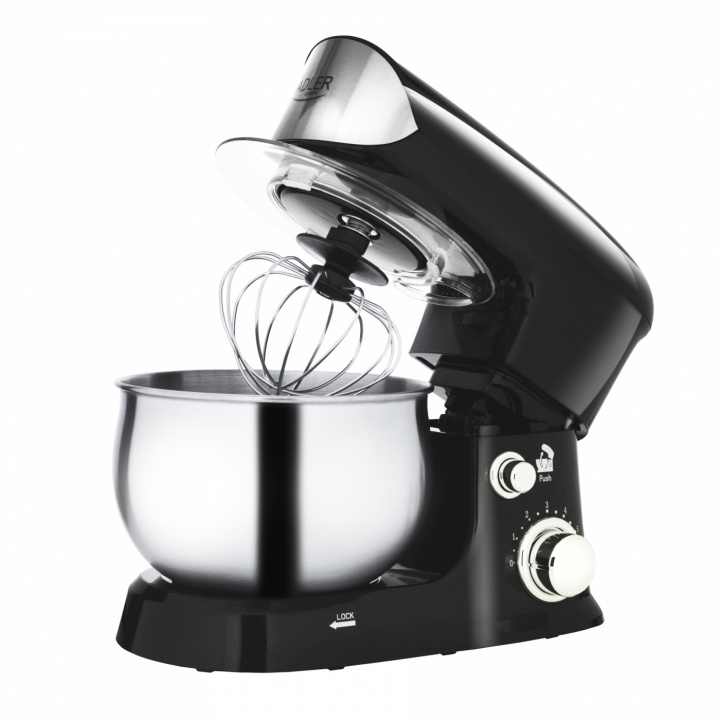 Adler AD 4226 Planetary food processor 1200W, black i gruppen HJEM, HUS & HAVE / Husholdningsapparater / Foodprocessor og køkkenassistenter / Køkkenassistenter og tilbehør hos TP E-commerce Nordic AB (A22769)