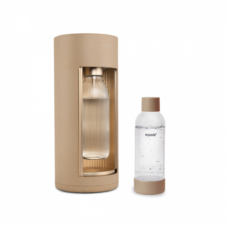 Mysoda Glassy sparkling water maker, Latte i gruppen HJEM, HUS & HAVE / Husholdningsapparater / Vand & Juice / Kulsyremaskiner / Kulsyremaskiner hos TP E-commerce Nordic AB (A22776)