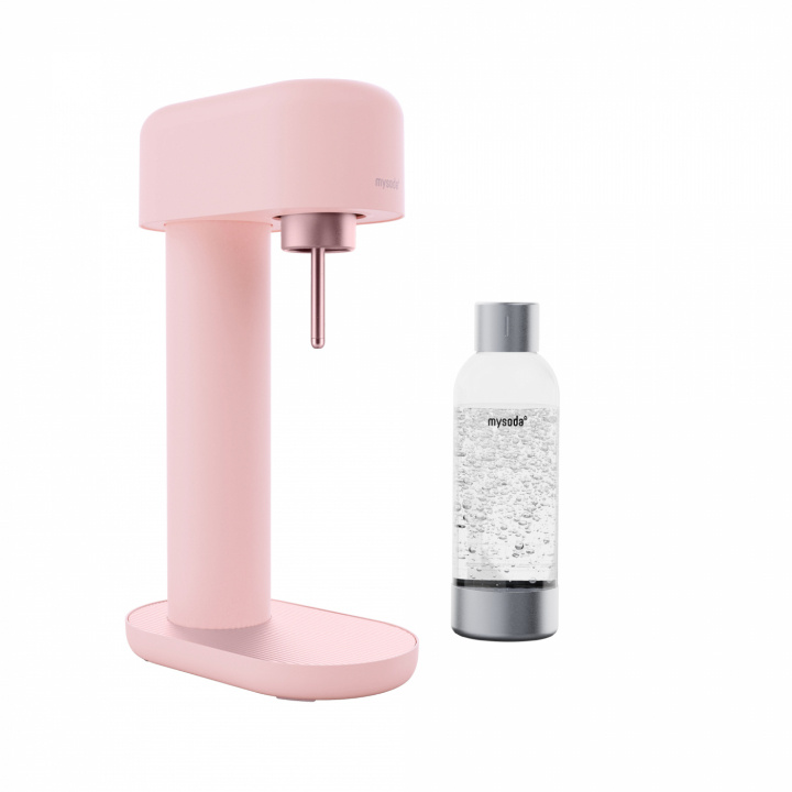 Mysoda Ruby 2 Sparkling Water maker, Pink i gruppen HJEM, HUS & HAVE / Husholdningsapparater / Vand & Juice / Kulsyremaskiner / Kulsyremaskiner hos TP E-commerce Nordic AB (A22784)