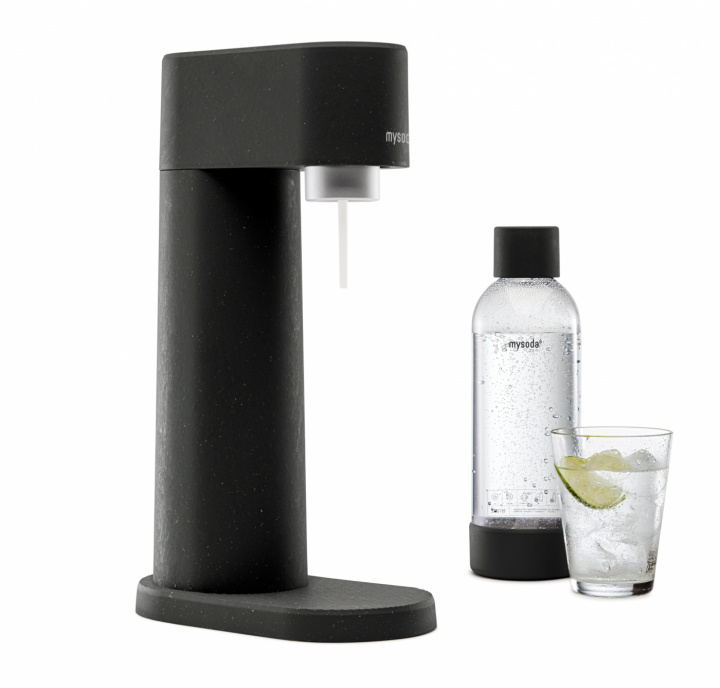 Mysoda Woody Sparkling Water maker, Black i gruppen HJEM, HUS & HAVE / Husholdningsapparater / Vand & Juice / Kulsyremaskiner / Kulsyremaskiner hos TP E-commerce Nordic AB (A22785)