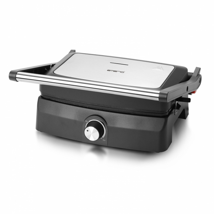 Emerio CG-130861 Kontaktgrill i gruppen HJEM, HUS & HAVE / Husholdningsapparater / Brødristere & Sandwich Makers / Bordgrill & Raclette hos TP E-commerce Nordic AB (A22800)