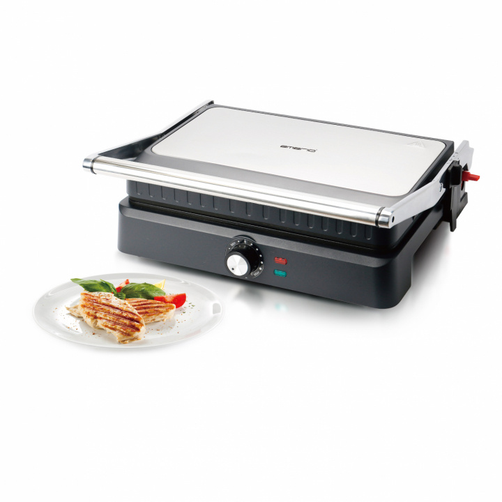 Emerio CG-130859 Kontaktgrill i gruppen HJEM, HUS & HAVE / Husholdningsapparater / Brødristere & Sandwich Makers / Bordgrill & Raclette hos TP E-commerce Nordic AB (A22801)