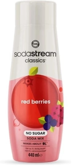 SodaStream Red Berries No Sugar 440ml i gruppen HJEM, HUS & HAVE / Husholdningsapparater / Vand & Juice / Kulsyremaskiner / Smag hos TP E-commerce Nordic AB (A22815)