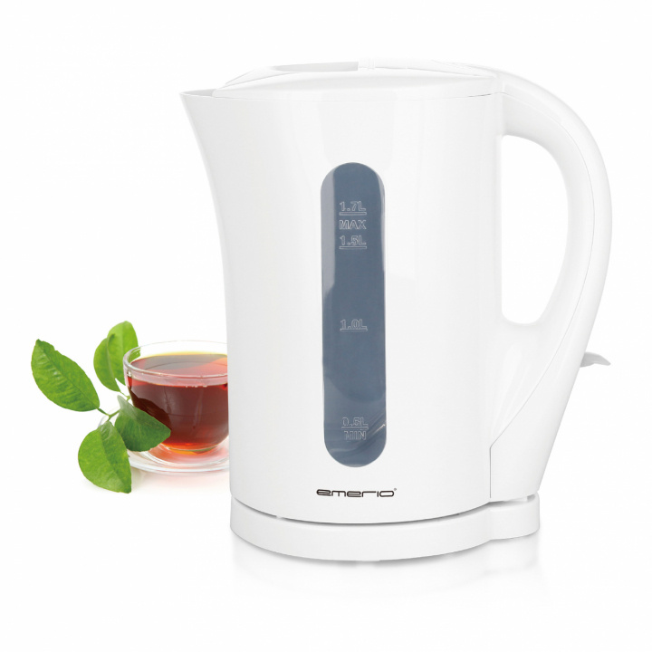 Emerio WK-123483.1 Water kettle 1.7L, White i gruppen HJEM, HUS & HAVE / Husholdningsapparater / Vand & Juice / Elkedel hos TP E-commerce Nordic AB (A22885)