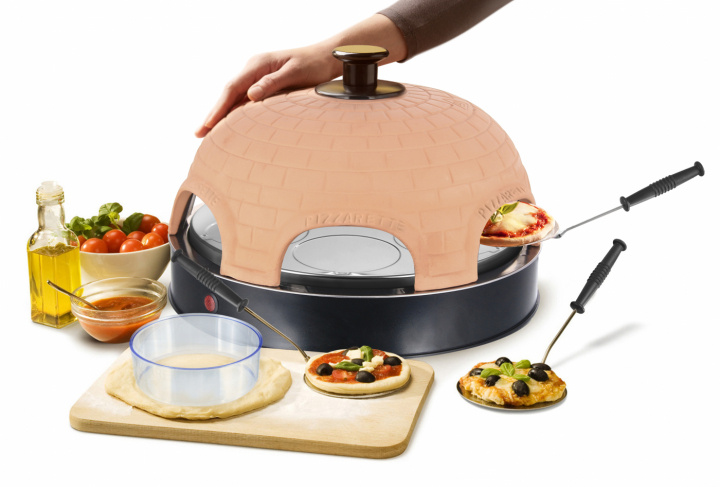 Emerio Pizza Oven PO-115984 i gruppen HJEM, HUS & HAVE / Husholdningsapparater / Brødristere & Sandwich Makers / Bordgrill & Raclette hos TP E-commerce Nordic AB (A23179)