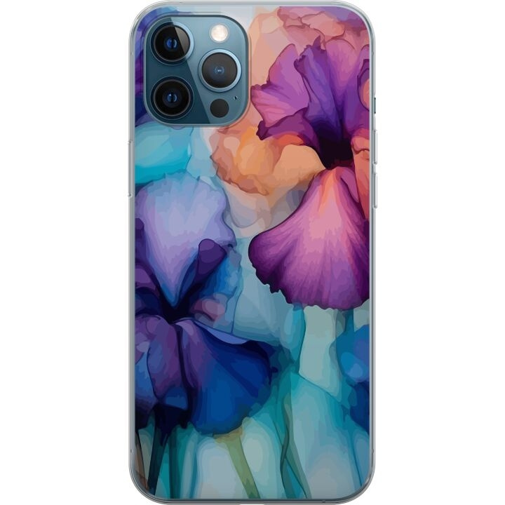 Mobilcover til Apple iPhone 12 Pro med Magiske blomster motiv i gruppen SMARTPHONES & TABLETS / Mobil Beskyttelse / Apple / iPhone 12 hos TP E-commerce Nordic AB (A50300)