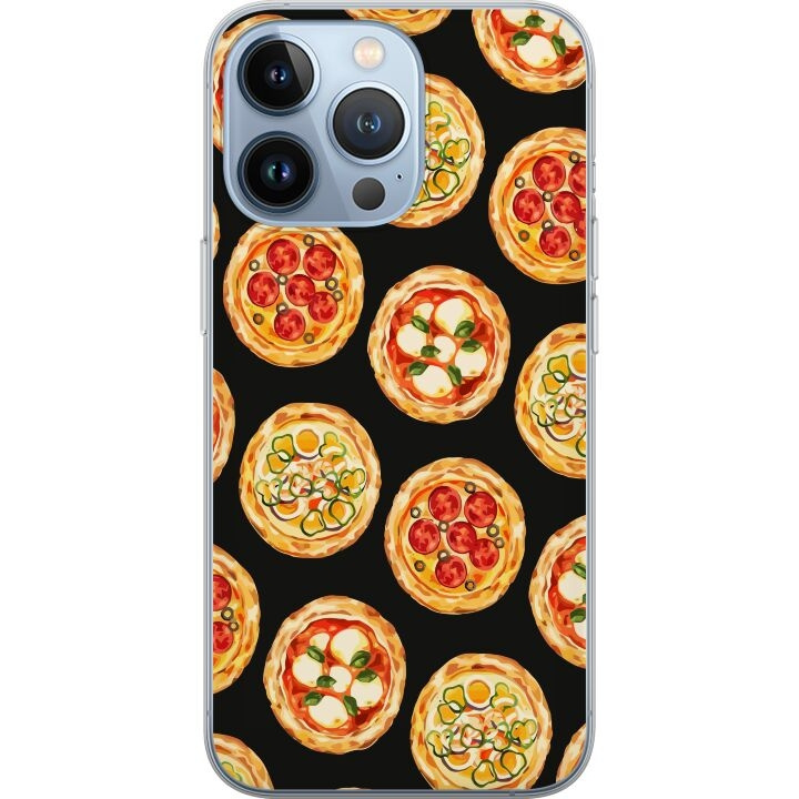 Mobilcover til Apple iPhone 13 Pro med Pizza motiv i gruppen SMARTPHONES & TABLETS / Mobil Beskyttelse / Apple / iPhone 13 Pro hos TP E-commerce Nordic AB (A50526)