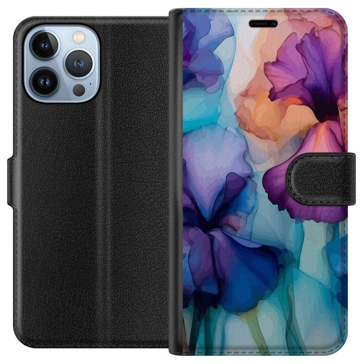 Tegnebogsetui til Apple iPhone 13 Pro Max med Magiske blomster motiv i gruppen SMARTPHONES & TABLETS / Mobil Beskyttelse / Apple / iPhone 13 Pro Max hos TP E-commerce Nordic AB (A50543)