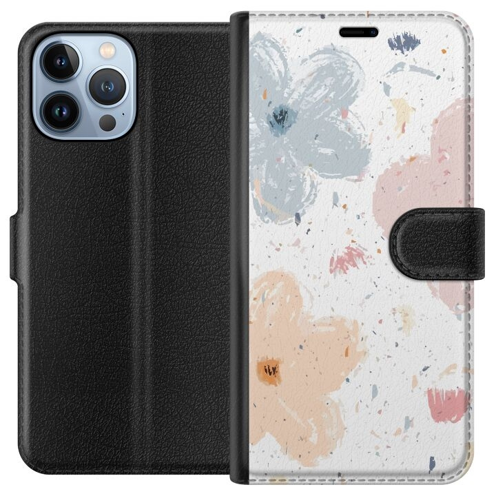 Tegnebogsetui til Apple iPhone 13 Pro Max med Blomster motiv i gruppen SMARTPHONES & TABLETS / Mobil Beskyttelse / Apple / iPhone 13 Pro Max hos TP E-commerce Nordic AB (A50552)