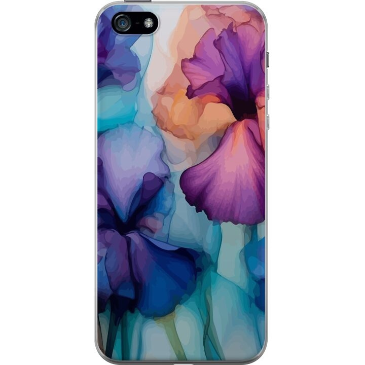 Mobilcover til Apple iPhone 5 med Magiske blomster motiv i gruppen SMARTPHONES & TABLETS / Mobil Beskyttelse / Apple / iPhone 5/5S/SE hos TP E-commerce Nordic AB (A51110)