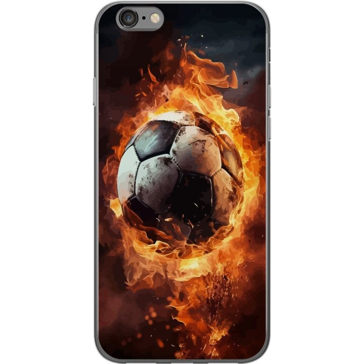 Mobilcover til Apple iPhone 6 med Fodbold motiv i gruppen SMARTPHONES & TABLETS / Mobil Beskyttelse / Apple / iPhone 6/6S hos TP E-commerce Nordic AB (A51263)