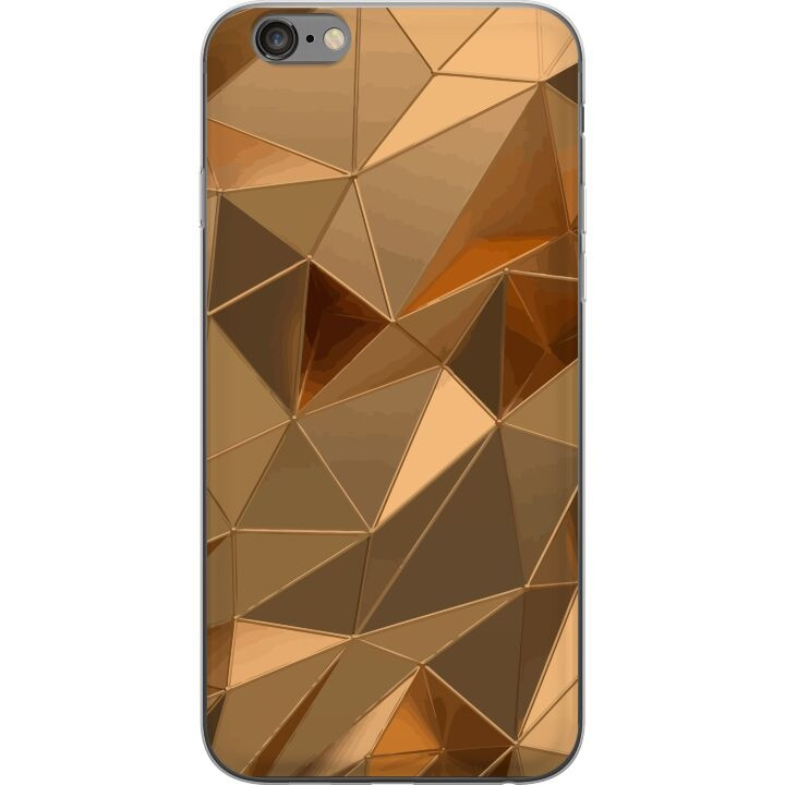 Mobilcover til Apple iPhone 6 Plus med 3D Guld motiv i gruppen SMARTPHONES & TABLETS / Mobil Beskyttelse / Apple / iPhone 6 Plus/6S Plus hos TP E-commerce Nordic AB (A51293)