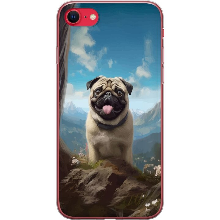 Mobilcover til Apple iPhone 7 med Glad Hund motiv i gruppen SMARTPHONES & TABLETS / Mobil Beskyttelse / Apple / iPhone 7 hos TP E-commerce Nordic AB (A51422)