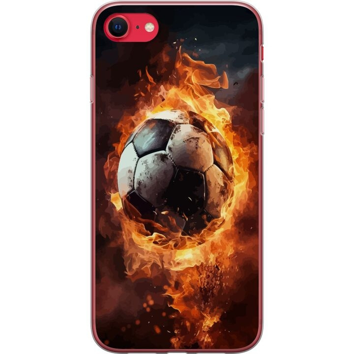 Mobilcover til Apple iPhone 7 med Fodbold motiv i gruppen SMARTPHONES & TABLETS / Mobil Beskyttelse / Apple / iPhone 7 hos TP E-commerce Nordic AB (A51425)