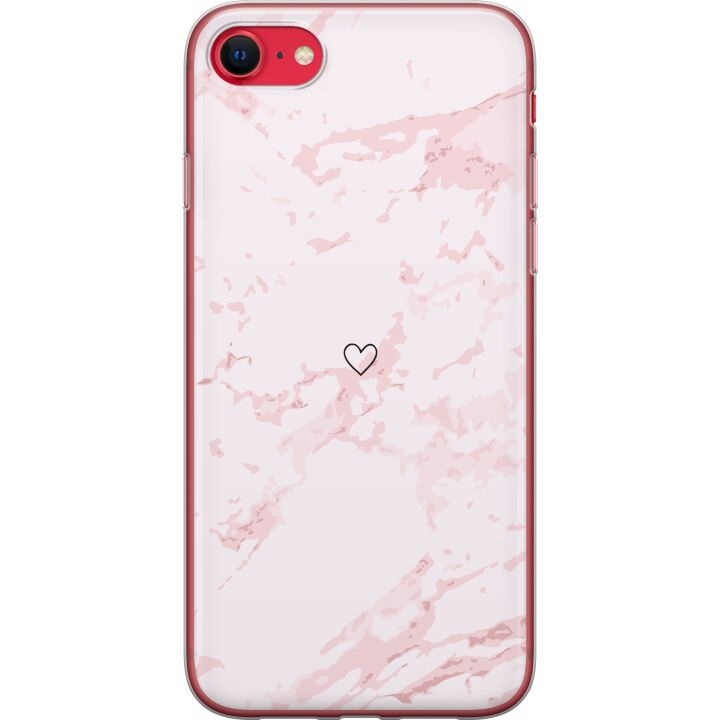 Mobilcover til Apple iPhone 7 med Rosa Hjerte motiv i gruppen SMARTPHONES & TABLETS / Mobil Beskyttelse / Apple / iPhone 7 hos TP E-commerce Nordic AB (A51427)