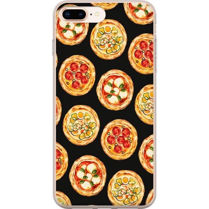 Mobilcover til Apple iPhone 7 Plus med Pizza motiv i gruppen SMARTPHONES & TABLETS / Mobil Beskyttelse / Apple / iPhone 7 Plus hos TP E-commerce Nordic AB (A51471)