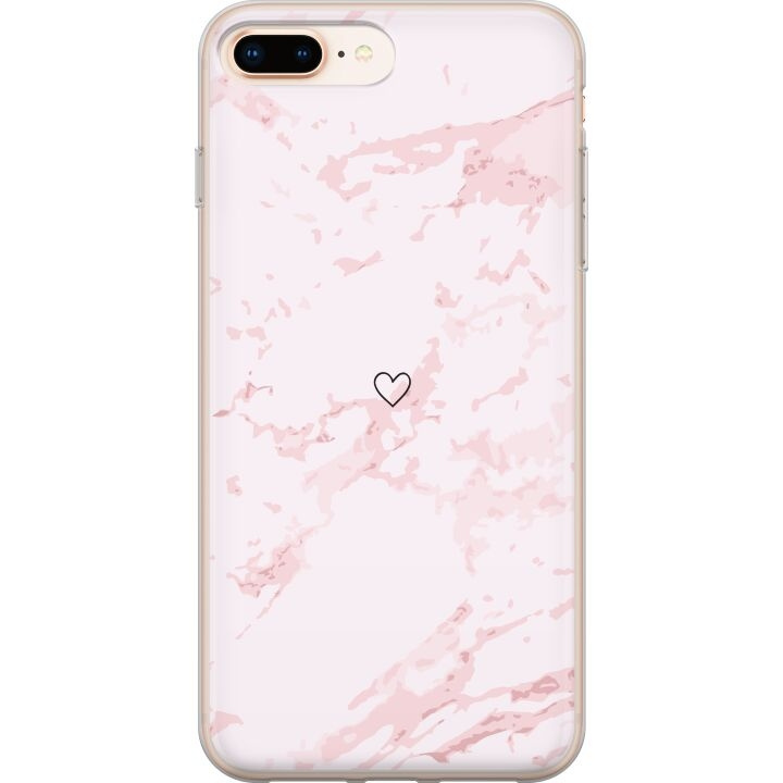 Mobilcover til Apple iPhone 7 Plus med Rosa Hjerte motiv i gruppen SMARTPHONES & TABLETS / Mobil Beskyttelse / Apple / iPhone 7 Plus hos TP E-commerce Nordic AB (A51481)