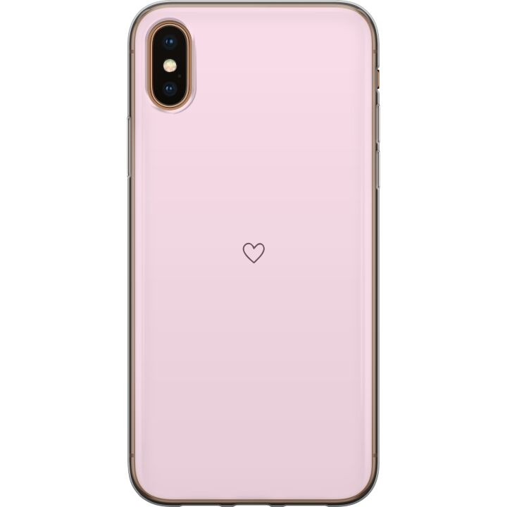 Mobilcover til Apple iPhone XS Max med Hjerte motiv i gruppen SMARTPHONES & TABLETS / Mobil Beskyttelse / Apple / iPhone XS Max hos TP E-commerce Nordic AB (A51963)