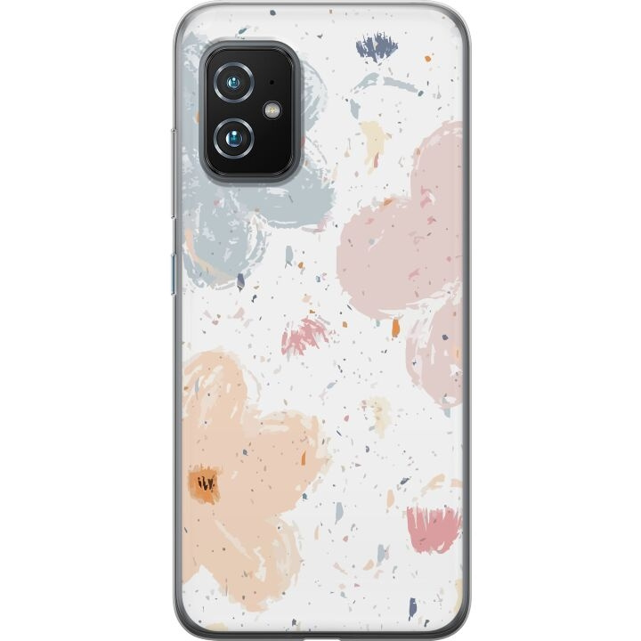 Mobilcover til Asus Zenfone 8 med Blomster motiv i gruppen SMARTPHONES & TABLETS / Mobil Beskyttelse / Asus hos TP E-commerce Nordic AB (A52037)