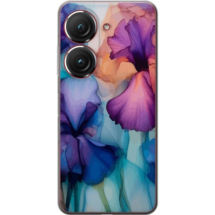 Mobilcover til Asus Zenfone 9 med Magiske blomster motiv i gruppen SMARTPHONES & TABLETS / Mobil Beskyttelse / Asus hos TP E-commerce Nordic AB (A52055)