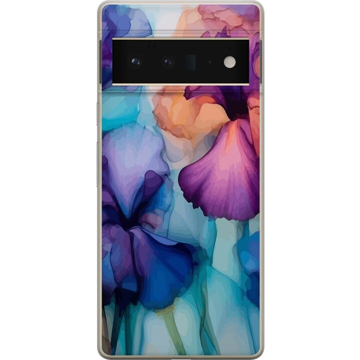 Mobilcover til Google Pixel 6 Pro med Magiske blomster motiv i gruppen SMARTPHONES & TABLETS / Mobil Beskyttelse / Google hos TP E-commerce Nordic AB (A52163)