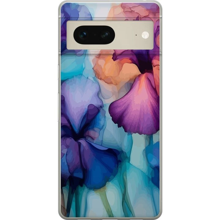 Mobilcover til Google Pixel 7 med Magiske blomster motiv i gruppen SMARTPHONES & TABLETS / Mobil Beskyttelse / Google hos TP E-commerce Nordic AB (A52190)