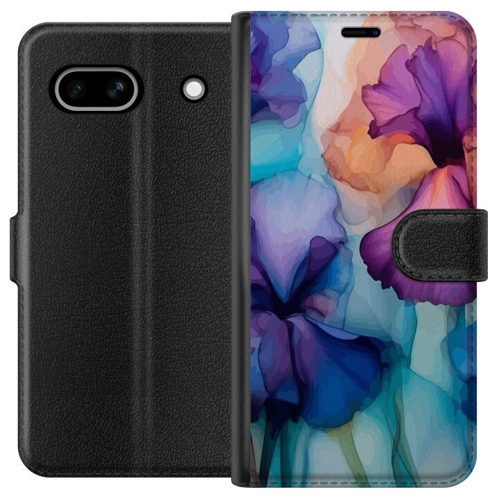 Tegnebogsetui til Google Pixel 7a med Magiske blomster motiv i gruppen SMARTPHONES & TABLETS / Mobil Beskyttelse / Google hos TP E-commerce Nordic AB (A52217)