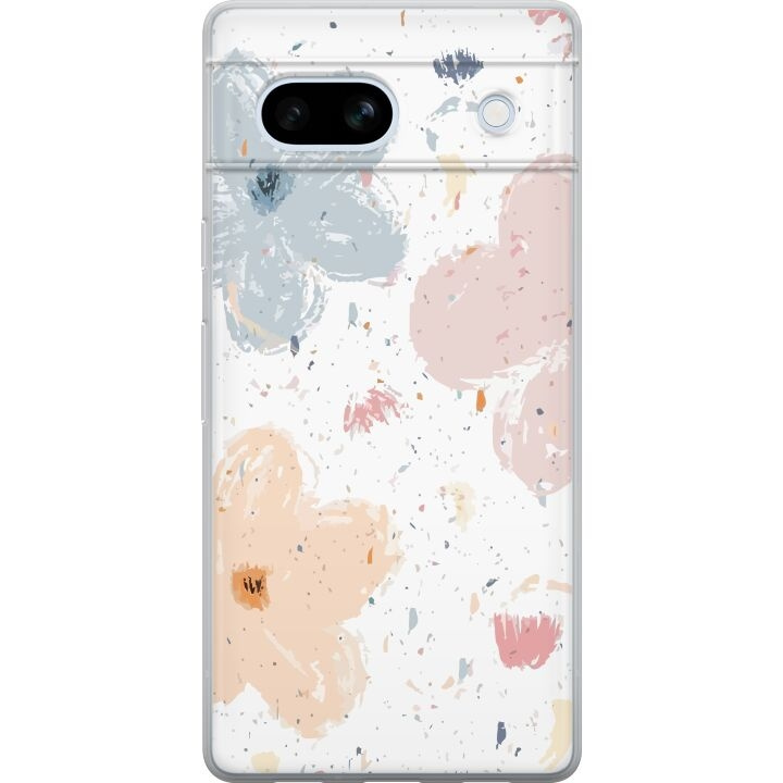 Mobilcover til Google Pixel 7a med Blomster motiv i gruppen SMARTPHONES & TABLETS / Mobil Beskyttelse / Google hos TP E-commerce Nordic AB (A52253)