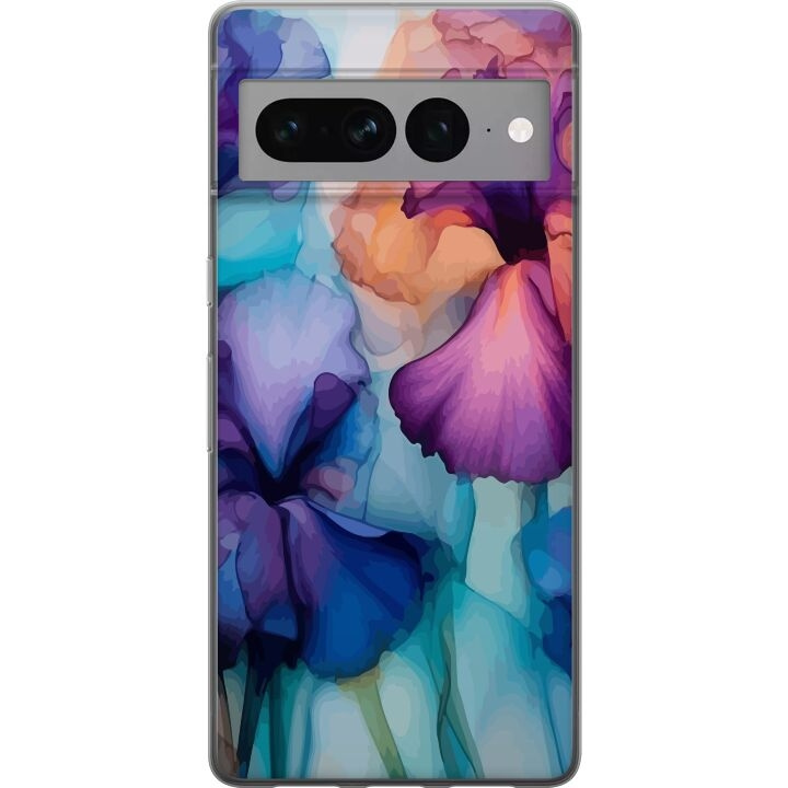 Mobilcover til Google Pixel 7 Pro med Magiske blomster motiv i gruppen SMARTPHONES & TABLETS / Mobil Beskyttelse / Google hos TP E-commerce Nordic AB (A52271)