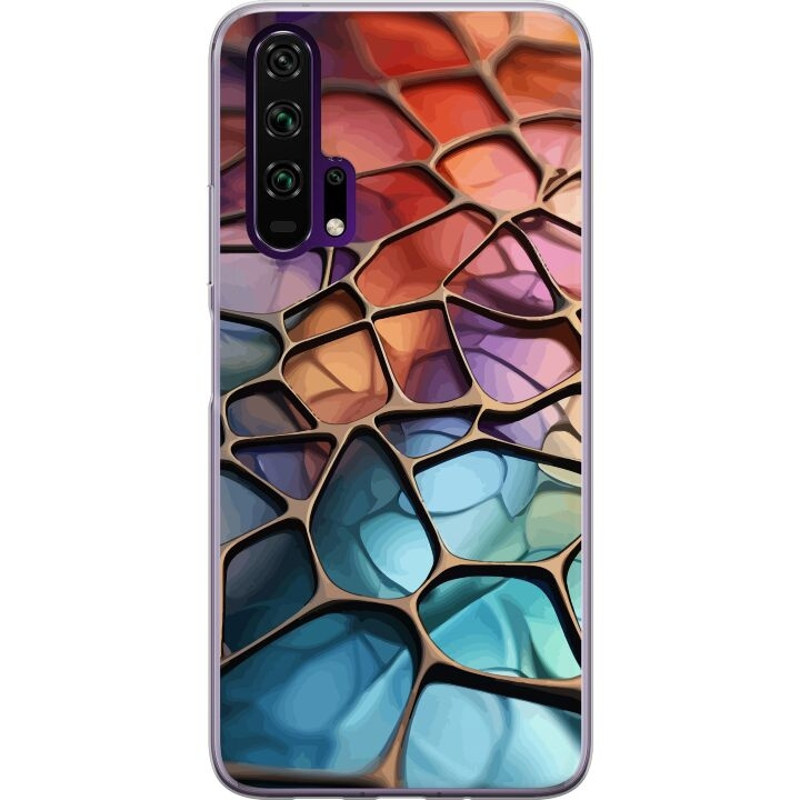 Mobilcover til Honor 20 Pro med Metallict mønster motiv i gruppen SMARTPHONES & TABLETS / Mobil Beskyttelse / Huawei/Honori hos TP E-commerce Nordic AB (A52386)