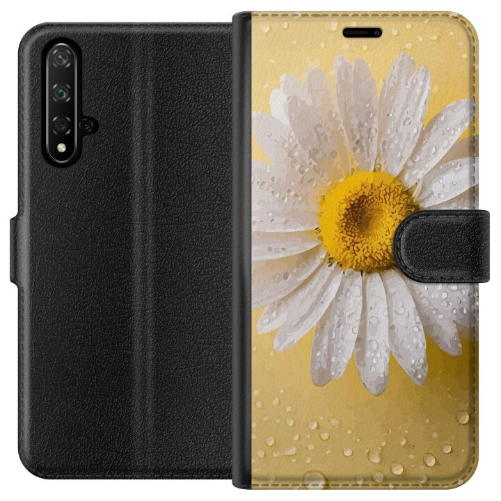 Tegnebogsetui til Honor 20 med Porcelænsblomst motiv i gruppen SMARTPHONES & TABLETS / Mobil Beskyttelse / Huawei/Honori hos TP E-commerce Nordic AB (A52592)