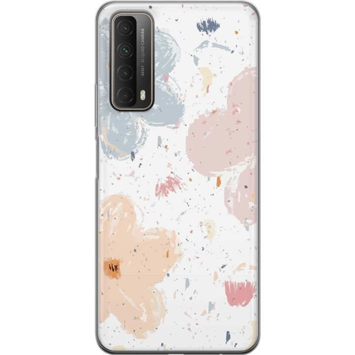 Mobilcover til Huawei P smart 2021 med Blomster motiv i gruppen SMARTPHONES & TABLETS / Mobil Beskyttelse / Huawei/Honori hos TP E-commerce Nordic AB (A52712)