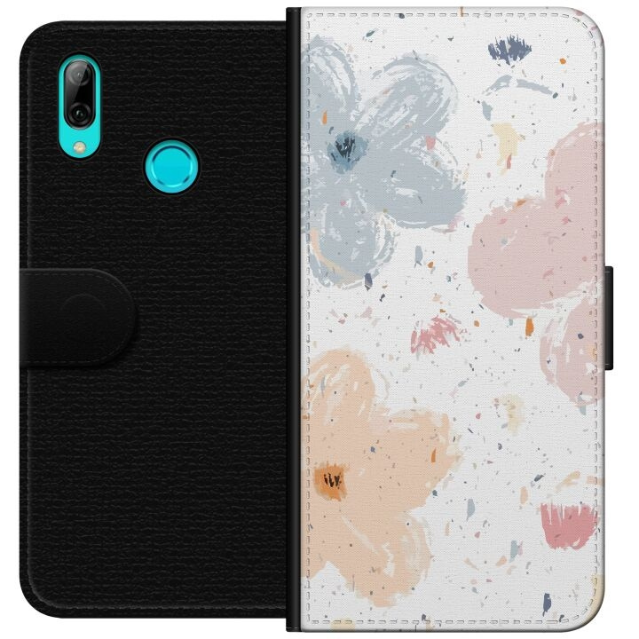 Tegnebogsetui til Huawei P smart 2019 med Blomster motiv i gruppen SMARTPHONES & TABLETS / Mobil Beskyttelse / Huawei/Honori hos TP E-commerce Nordic AB (A52739)