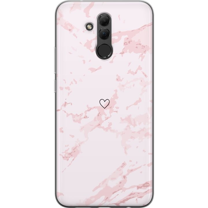 Mobilcover til Huawei Mate 20 lite med Rosa Hjerte motiv i gruppen SMARTPHONES & TABLETS / Mobil Beskyttelse / Huawei/Honori hos TP E-commerce Nordic AB (A52804)