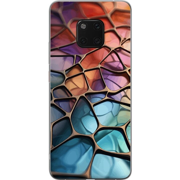 Mobilcover til Huawei Mate 20 Pro med Metallict mønster motiv i gruppen SMARTPHONES & TABLETS / Mobil Beskyttelse / Huawei/Honori hos TP E-commerce Nordic AB (A52845)