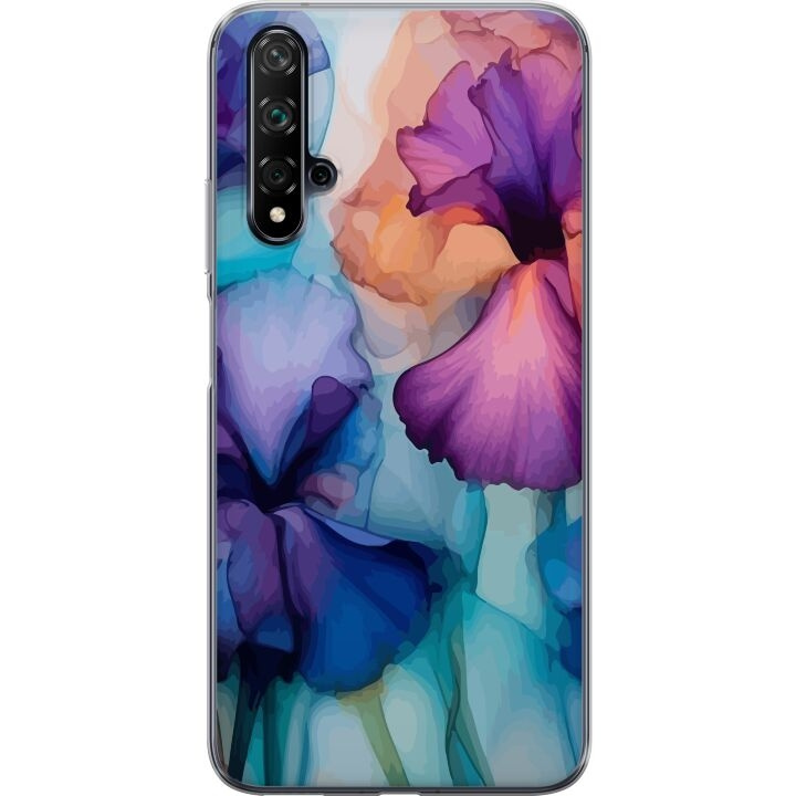 Mobilcover til Huawei nova 5T med Magiske blomster motiv i gruppen SMARTPHONES & TABLETS / Mobil Beskyttelse / Huawei/Honori hos TP E-commerce Nordic AB (A52919)