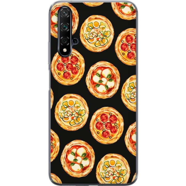 Mobilcover til Huawei nova 5T med Pizza motiv i gruppen SMARTPHONES & TABLETS / Mobil Beskyttelse / Huawei/Honori hos TP E-commerce Nordic AB (A52929)